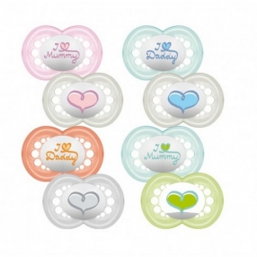 MAM Style Soother I Love - Залъгалка 6m+ 2бр. 